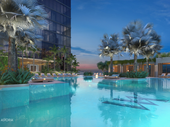 Waldorf Astoria Residences Miami - Hotel Pool 1